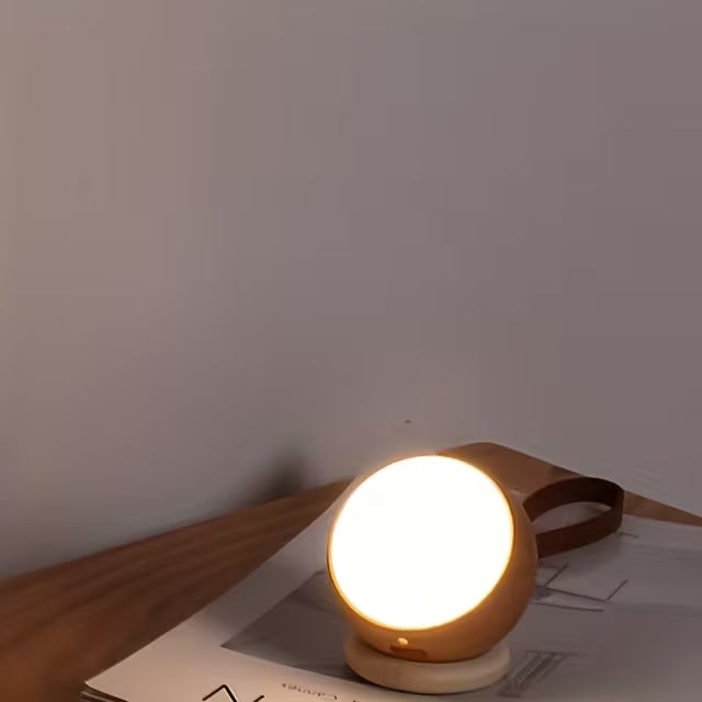 LumiVoice Lamp – Draadloze designlamp met touch & spraakfunctie