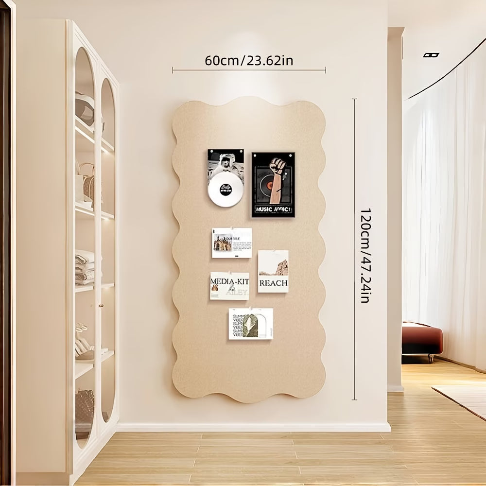 CloudWave Felt Board – Stijlvol vilten prikbord voor foto’s, notities en inspiratie