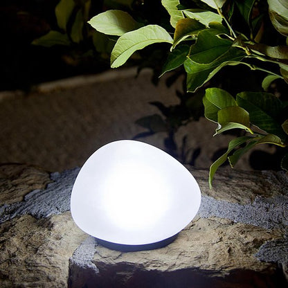 StoneGlow Solar Light – Design kiezelsteen tuinlamp op zonne-energie