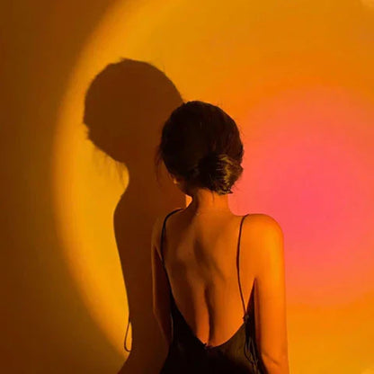 AuraSun Lamp – Sunset lamp met warme kleuren voor ultieme sfeer