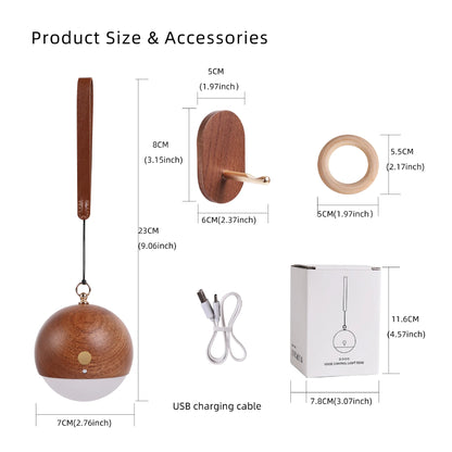 LumiVoice Lamp – Draadloze designlamp met touch & spraakfunctie