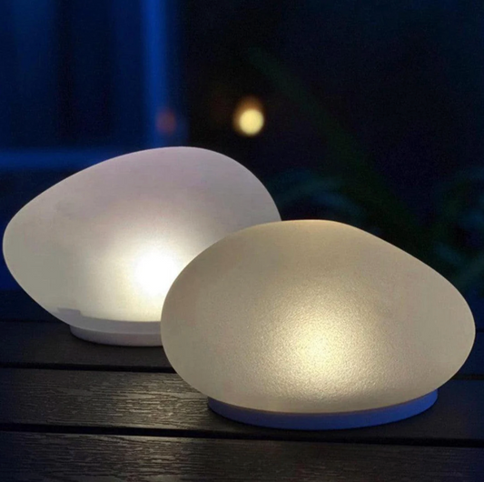 StoneGlow Solar Light – Design kiezelsteen tuinlamp op zonne-energie